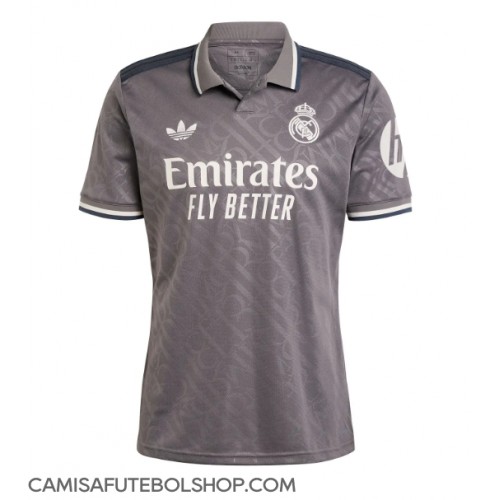 Camisa de time de futebol Real Madrid Replicas 3º Equipamento 2024-25 Manga Curta